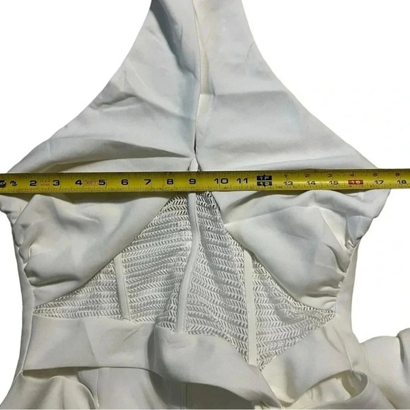 NWT Sabo Skirt Amaris White Halter Dress - Picture 6 of 9